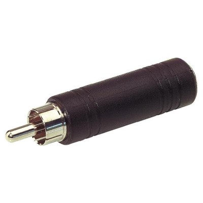 Adapter 6.3 mm Mono Jack Plug Socket - RCA